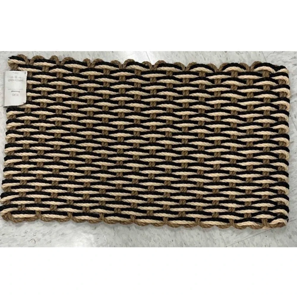 18in x 30in Rope Braided Basket Weave Doormat - Threshold BRAND NEW WITH TAGS‎